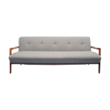 1960s sofa/daybed convertible in cherrywood