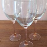 Set of 6 Luminarc France glasses