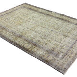 Anatolian handmade vintage rug 301 cm x 209 cm