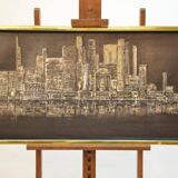 Painting a.florian "new york" 1981