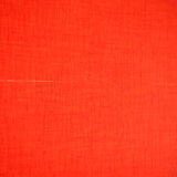 TABLE with two Italian EXTENSIONS and its 6 vintage CHAIRS of the 1970s in red color