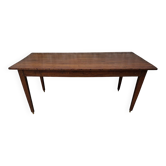 Table de ferme en chêne et sapin