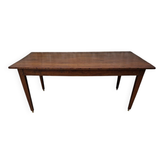 Oak and fir farmhouse table