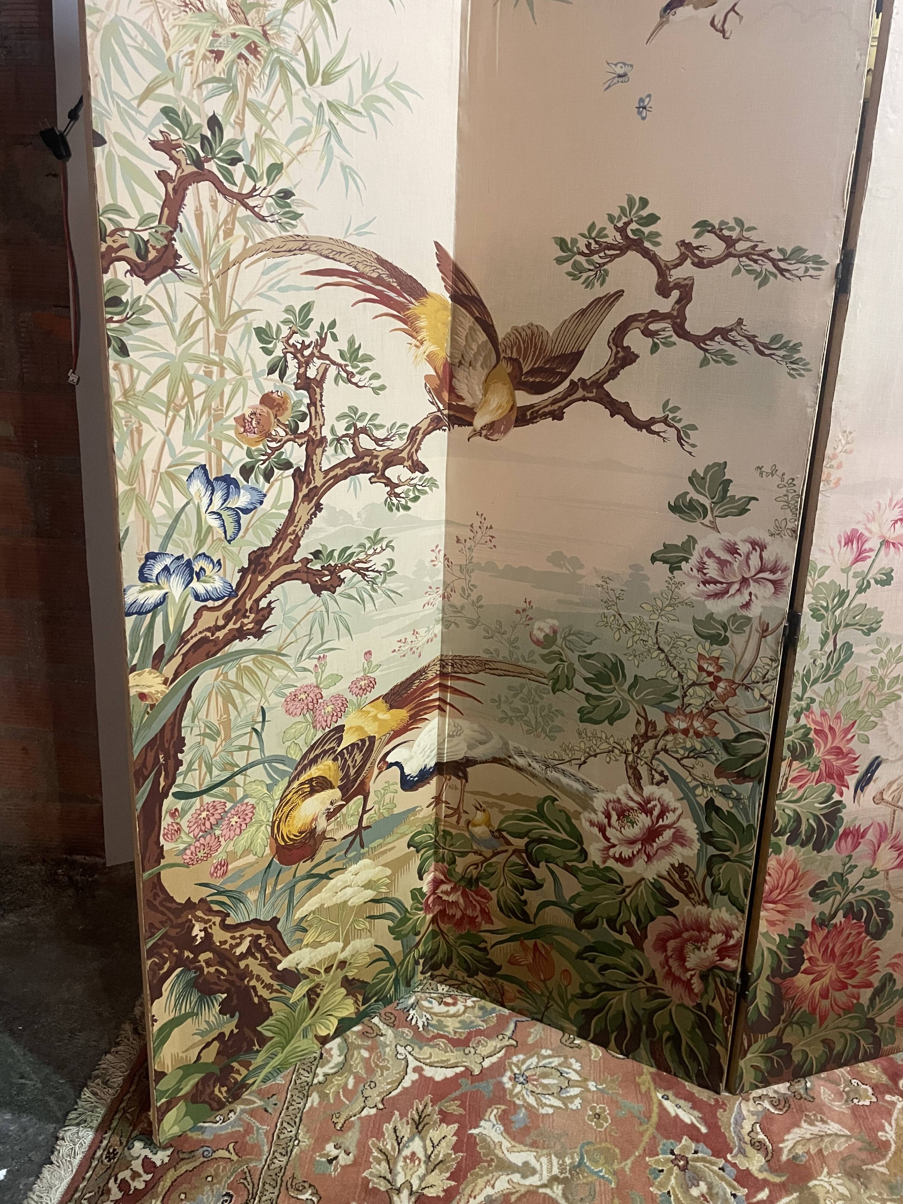 Very large fabric screen 1960