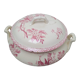 Iron earth tureen from Gien model Pink Hawthorn