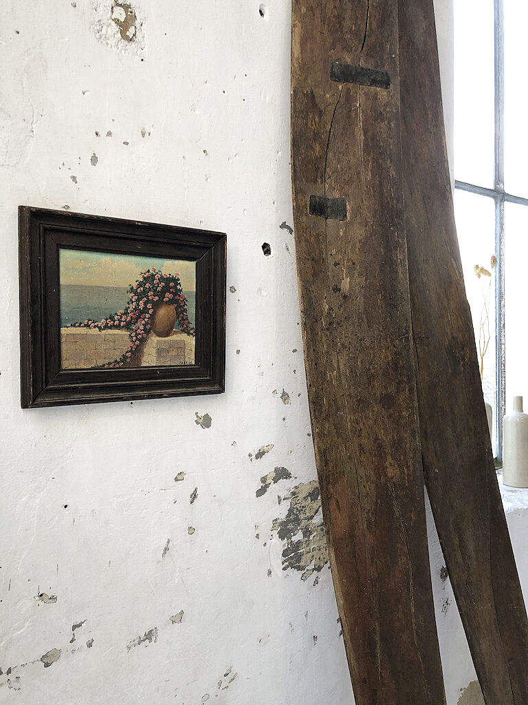 Peinture à l’huile fleurs