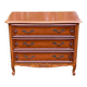 Commode vintage Louis XV en bois imitation des années 80