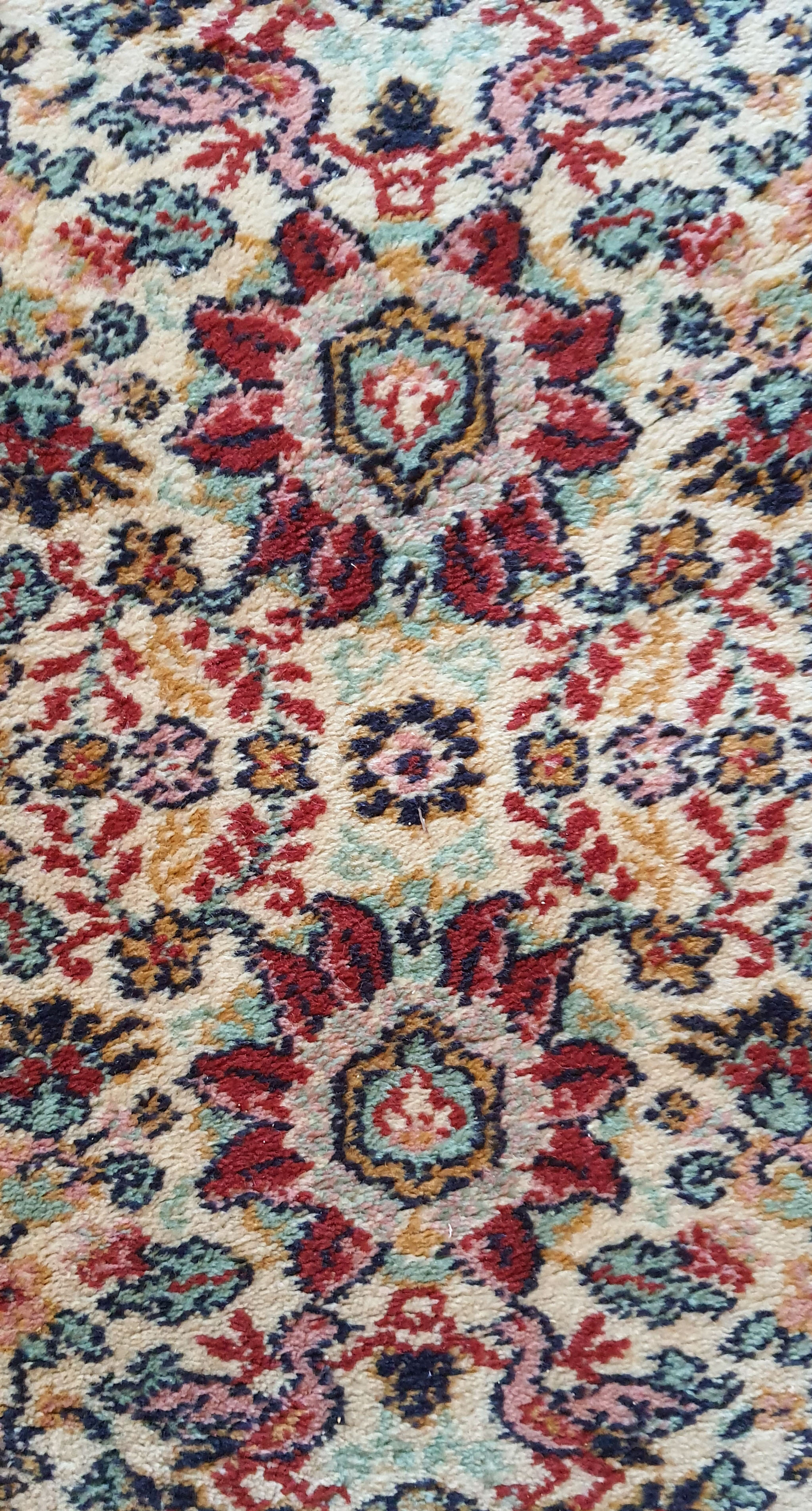 Handmade wool carpet Persian 206 cm