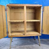 End table, vintage art deco bedside