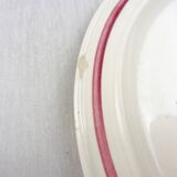 Lot of 3 cake plates, Selestat, Schlettstadt décor, from Sarreguemines