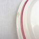 Lot of 3 cake plates, Selestat, Schlettstadt décor, from Sarreguemines
