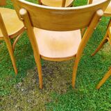 5 Baumann style bentwood bistro chairs