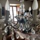 8-light Venetian chandelier