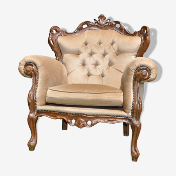 Big baroque armchair