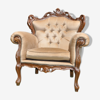 Gros fauteuil baroque