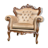 Big baroque armchair