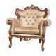 Gros fauteuil baroque