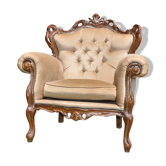 Big baroque armchair