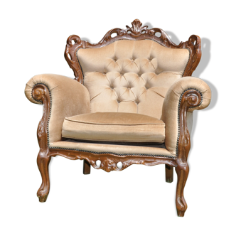 Big baroque armchair