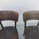 2 chaises de bistrot EM JEAN PROUVE vintage année 50