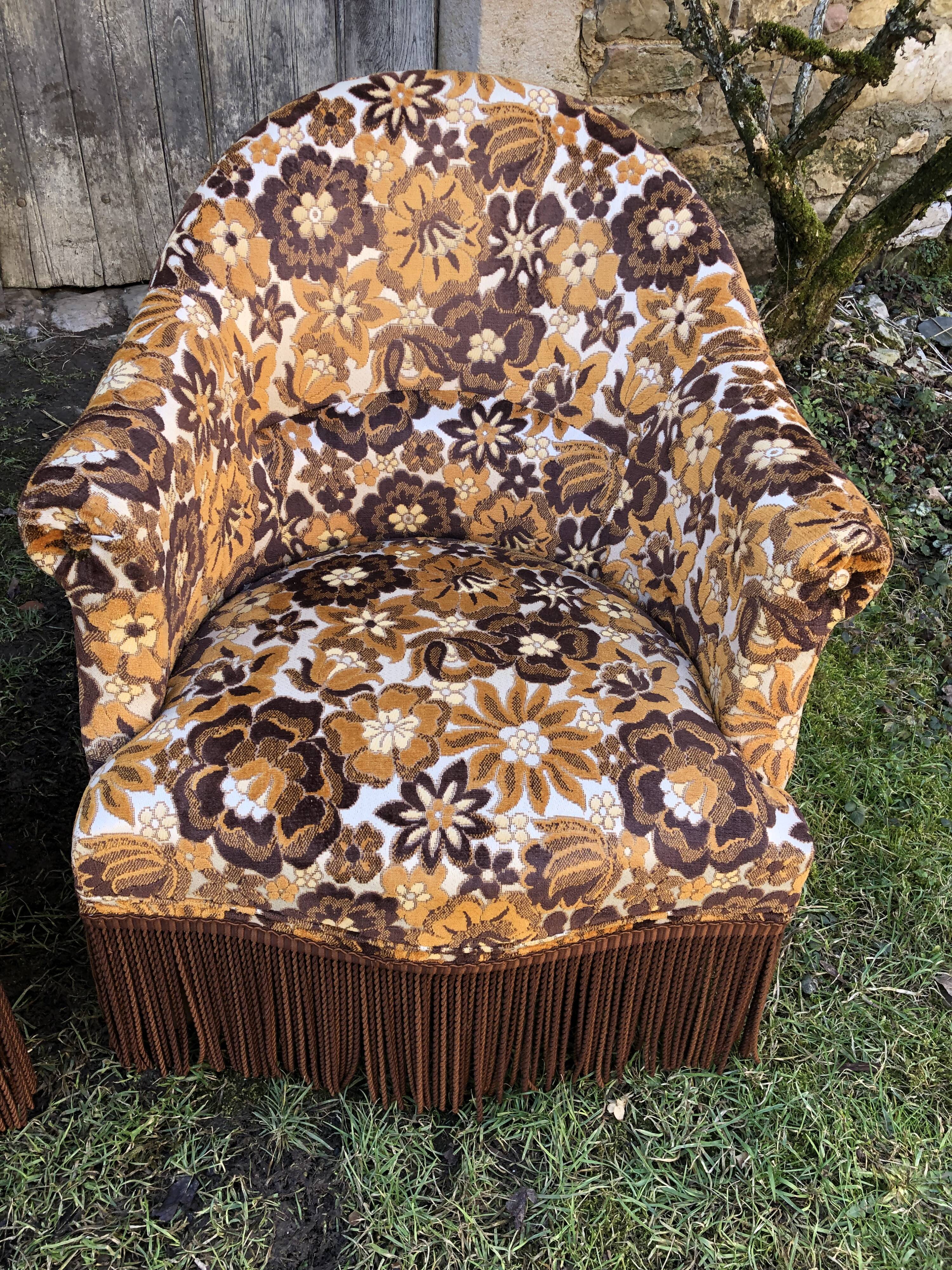 Toad chair and footrest set