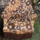 Ensemble fauteuils crapauds et repose-pied
