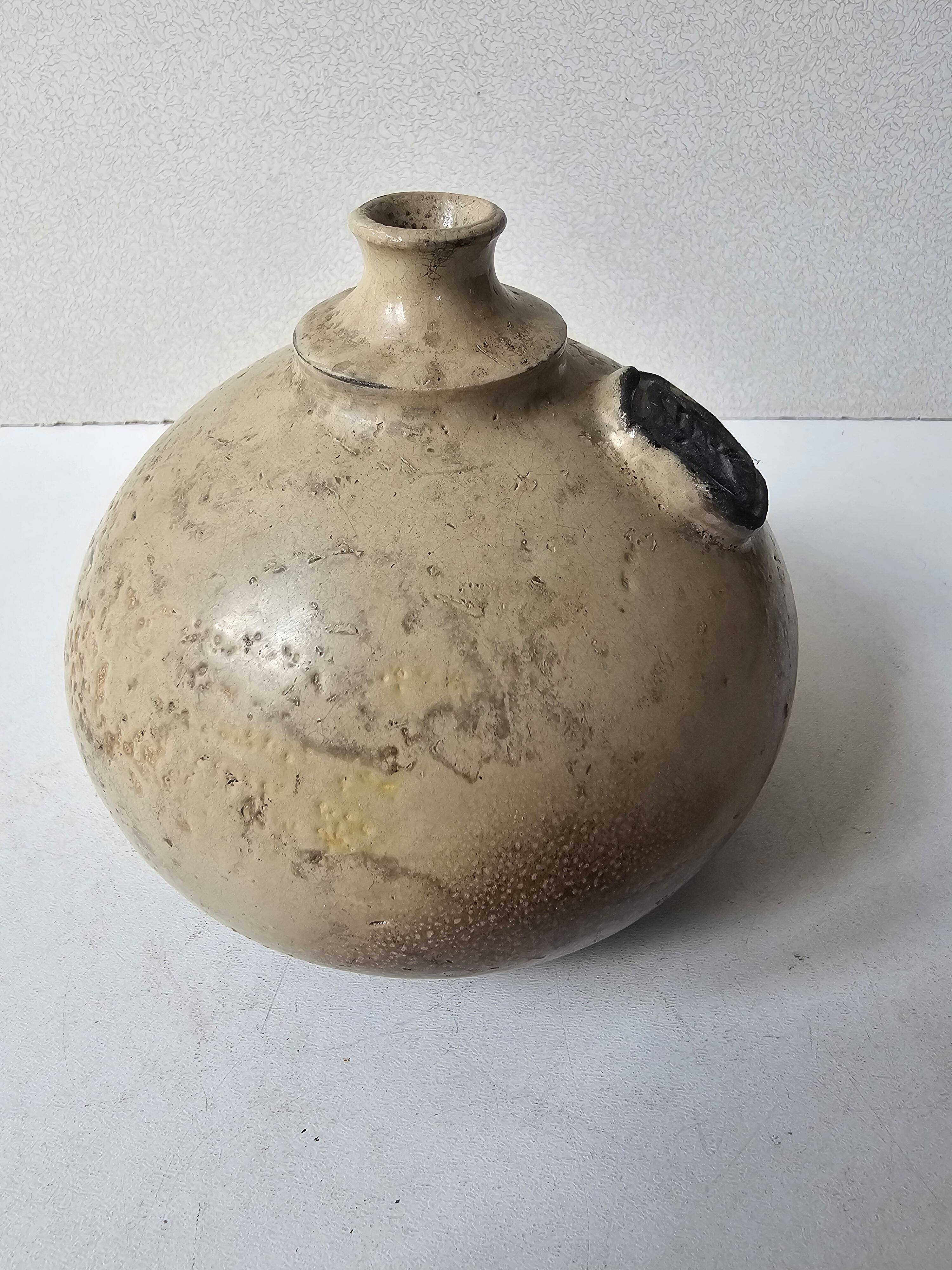 Ceramic soliflore vase in Japonese style