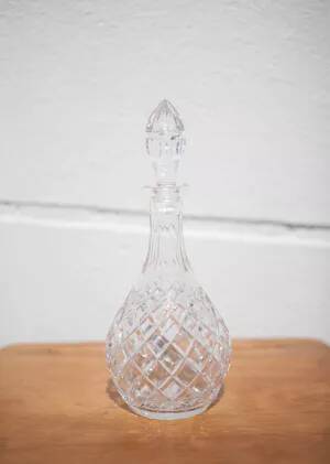 Carafe cristal vintage