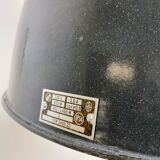 Large Industrial Enamel Factory Pendant Lamp from Elektrosvit, 1960s