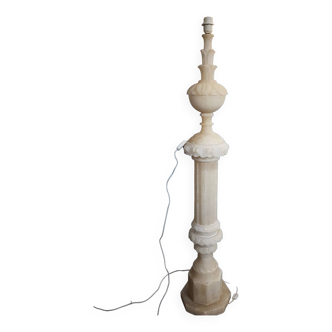 Lampe colonne en Albâtre