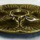 Lot 6 plates of oysters barbotine Sarreguemines