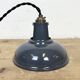 Vintage Industrial Grey Painted Ceiling Lamp, 2000s