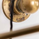 Early brass dugdills wall lamp