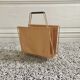 Magazine rack leather "nude"