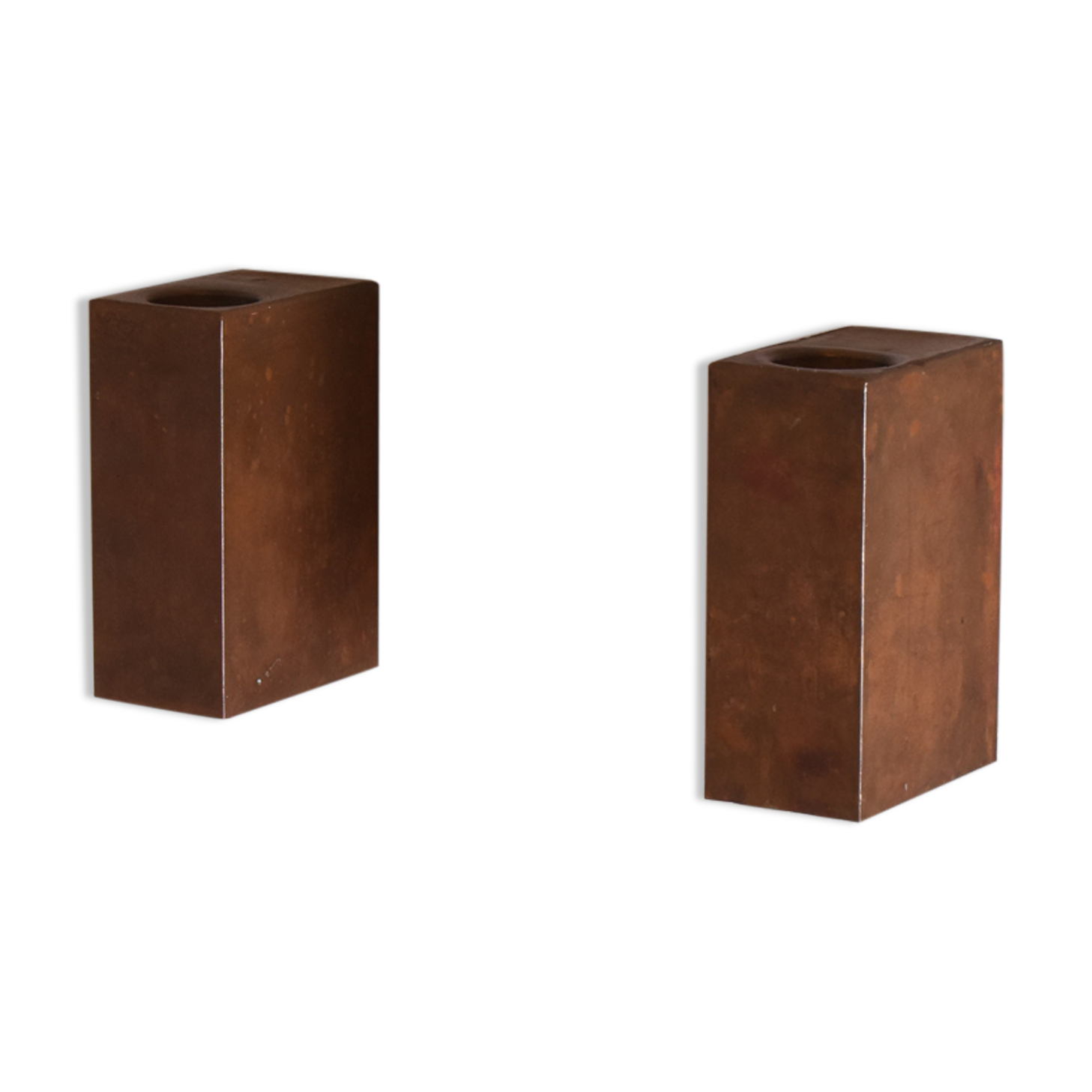 Pair of wall candleholders, 1970s