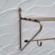 Gold metal coat rack