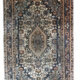 Tapis Vintage Indo-Tabriz en Laine, Années 1970, Élégance Artisanale