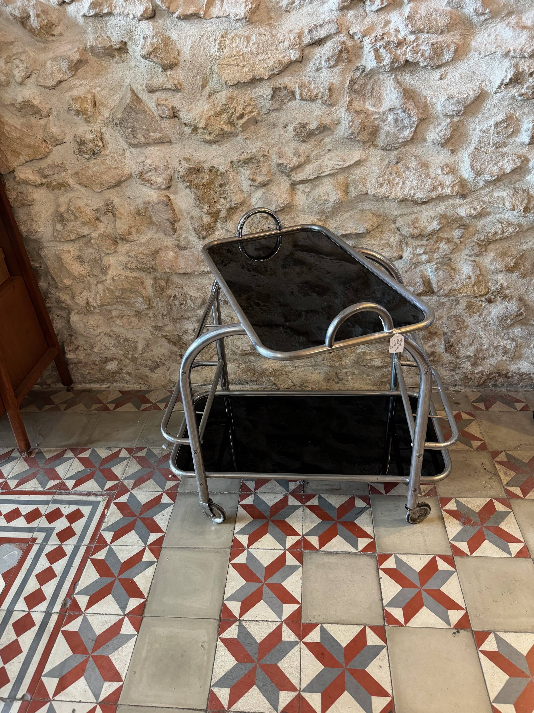 Art Deco drinks trolley 1930