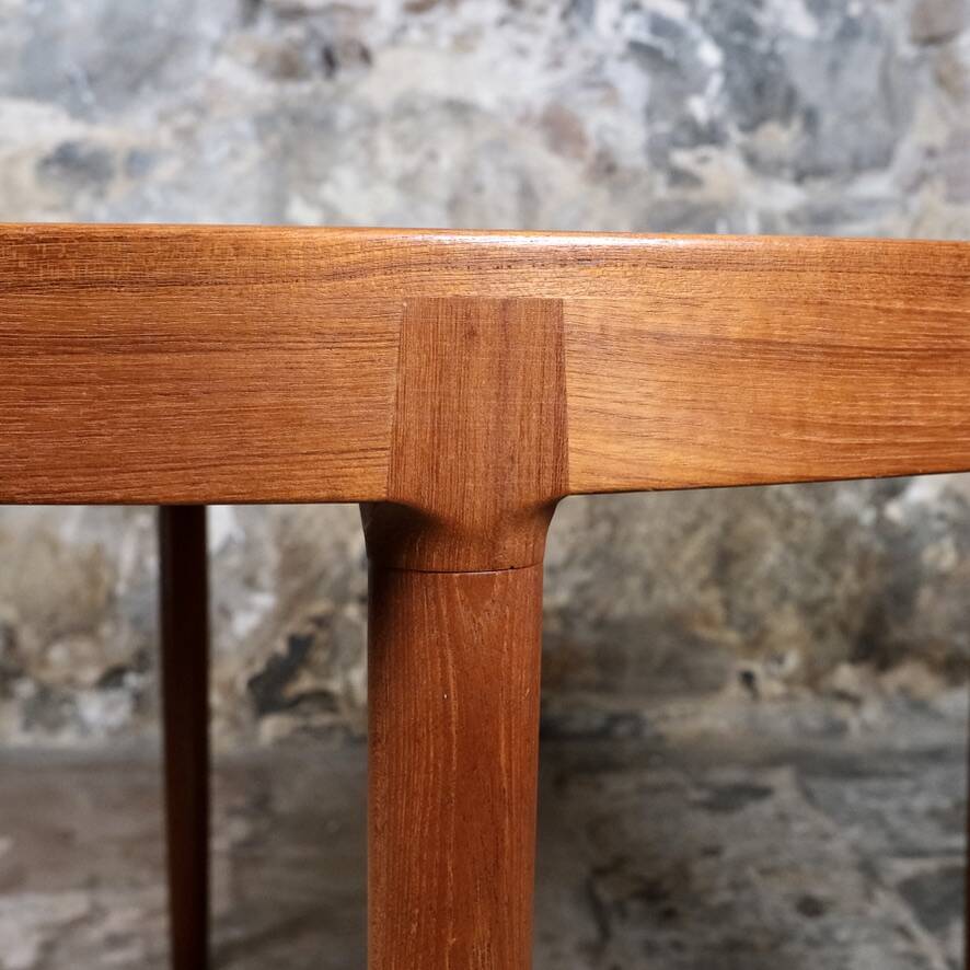 Extendable teak table, Harry Ostergaard for Randers Mobelfabrik, 1960s