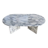 Arabescato rectangular coffee table