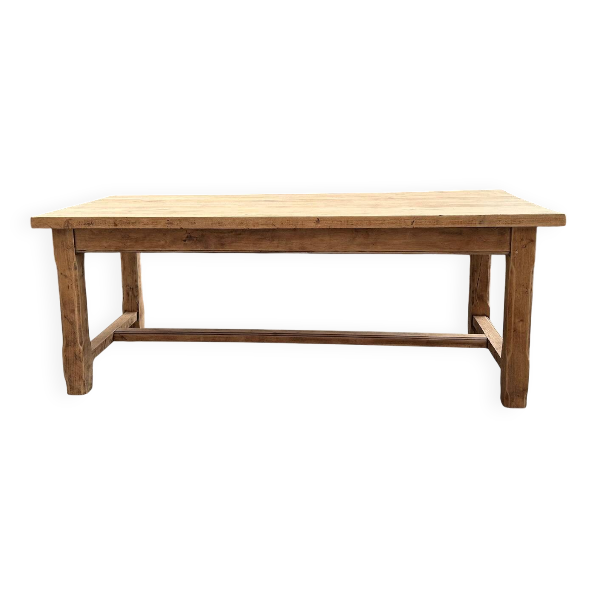 Solid oak farmhouse table