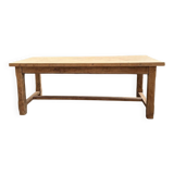 Table de ferme en chêne massif