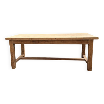Table de ferme en chêne massif