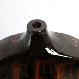 Lenticular vase in the style of Juliette Derel 1950