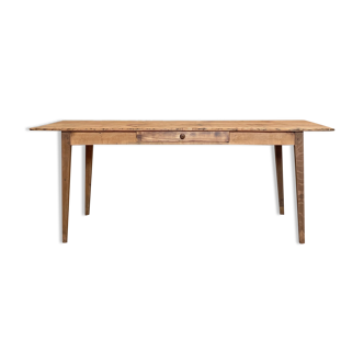 Vintage farmhouse table with spindle legs