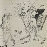 Daninos illustrations from 1962 “The Greeks in Sparta”