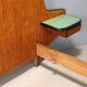 Bed with bedside tables 1950s-60s