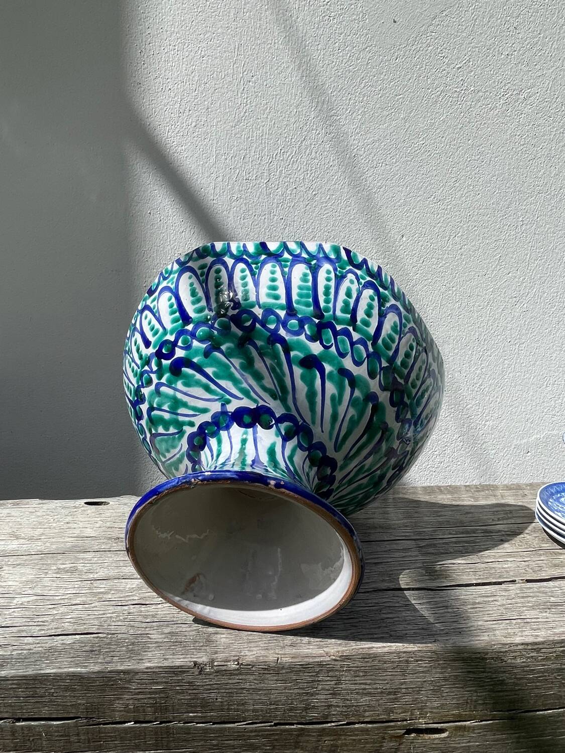 Fajalauza ceramic fruit bowl