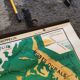 Old map Paul Kaeppelln Europe Physical