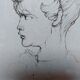 Engraving. Léonor Fini. Signed. Artist's proof.